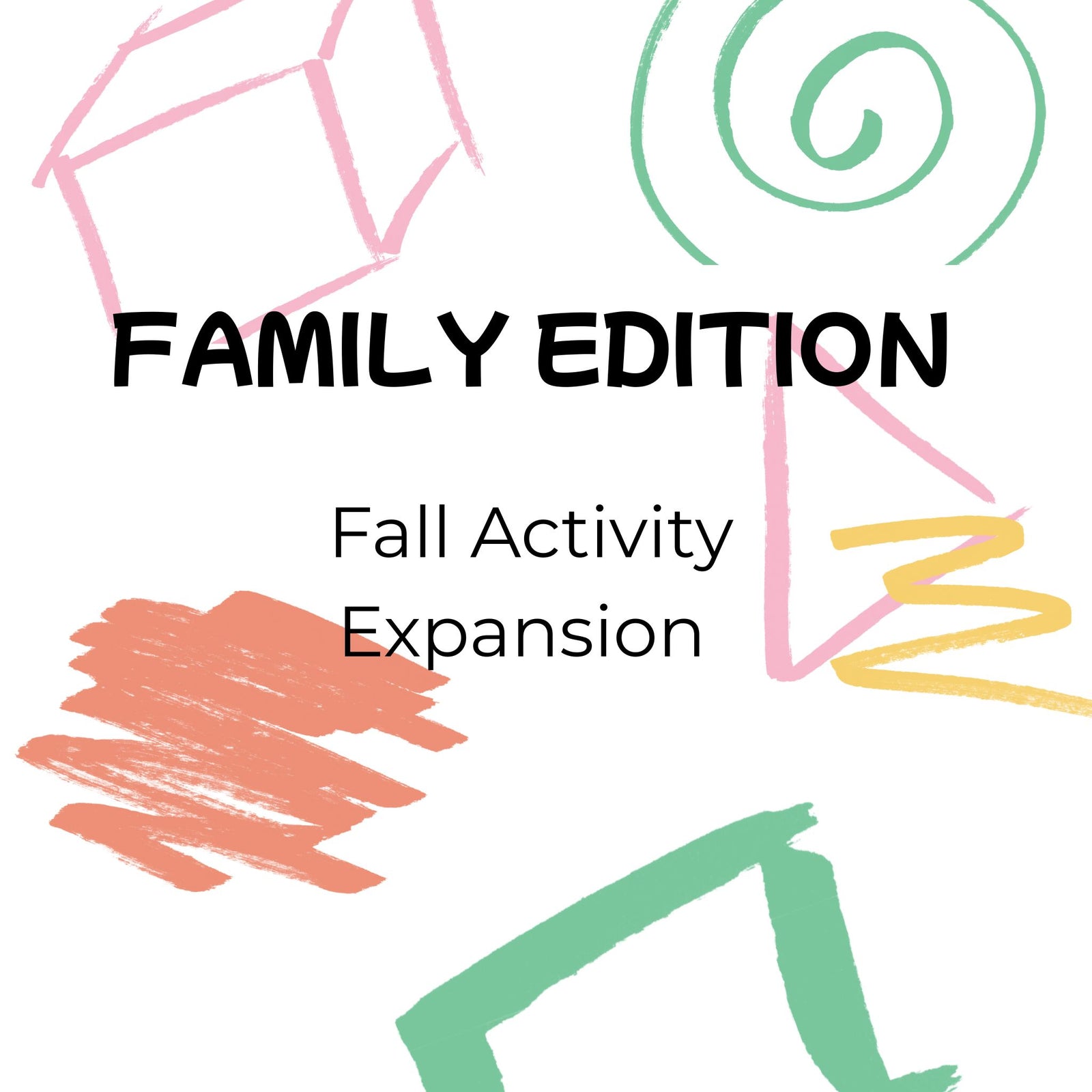 Family Edition: Fall Activity Pack
